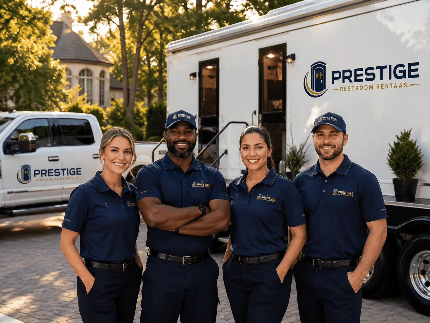 Trusted Luxury Portable Restrooms company in Midway, TX